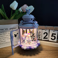 DIY Musical Candle Holder – Creative Gift with Melodies & Glow Musical Candle Holder Oasis Select Music purple Candlestick coolomi material package package