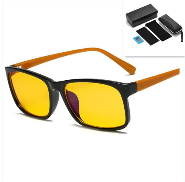 Anti Blue Light Glasses – Retro Unisex PC Frame Eyewear
