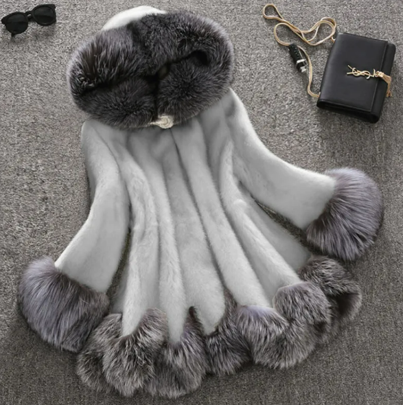 Faux Mink Fur Coat – Luxurious Cruelty-Free Winter Jacket Faux Fur Coat Oasis Select