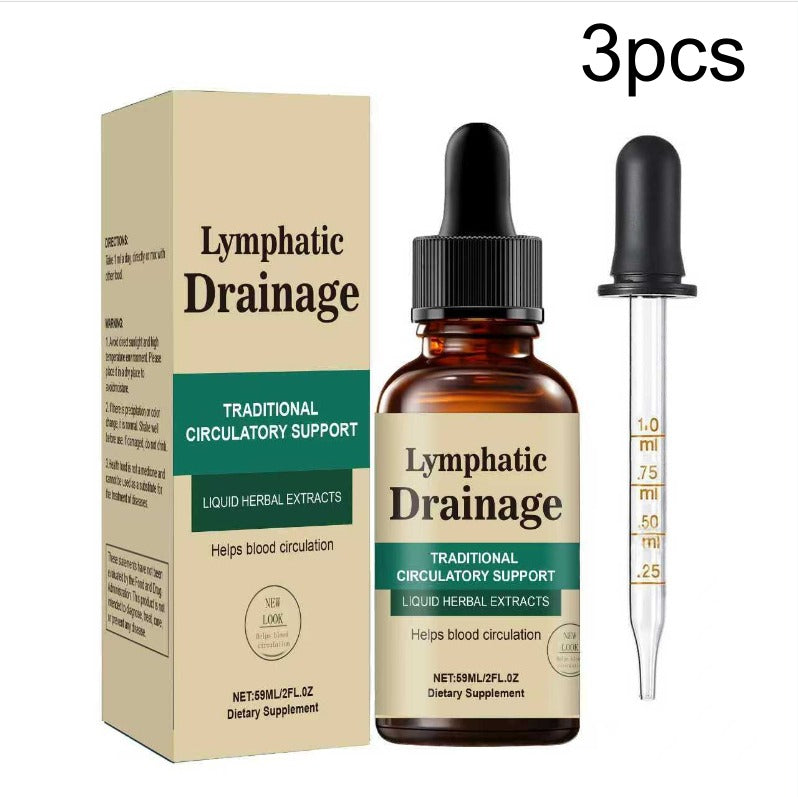 Lymphatic Support Drops 60ml | Detox & Wellness Formula Wellness Liquid Drops Oasis Select