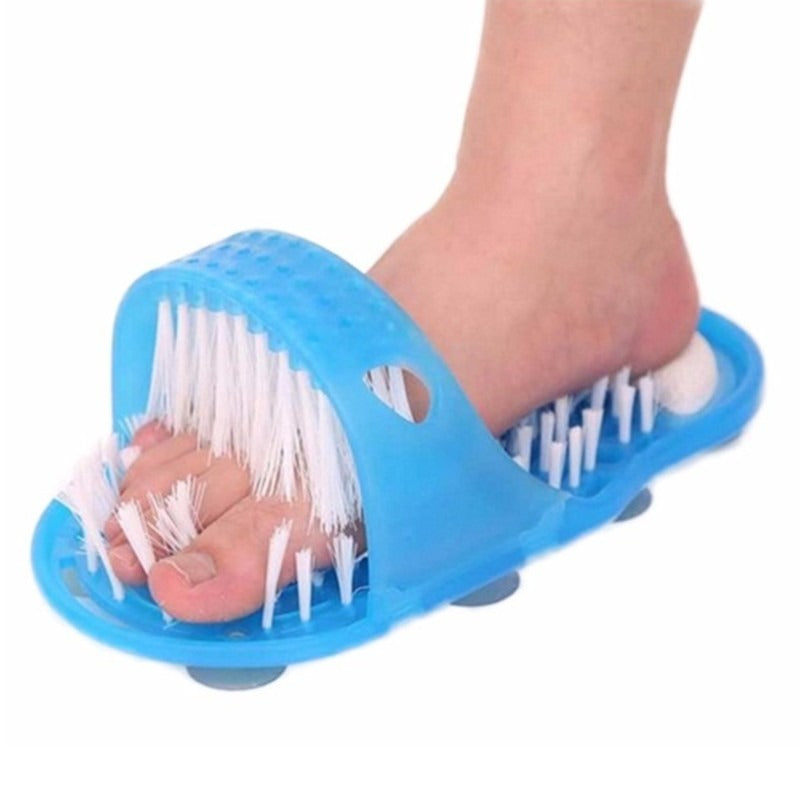 Shower Foot Scrubber Massager Slippers with Pumice Stone Foot Scrubber Slippers Oasis Select