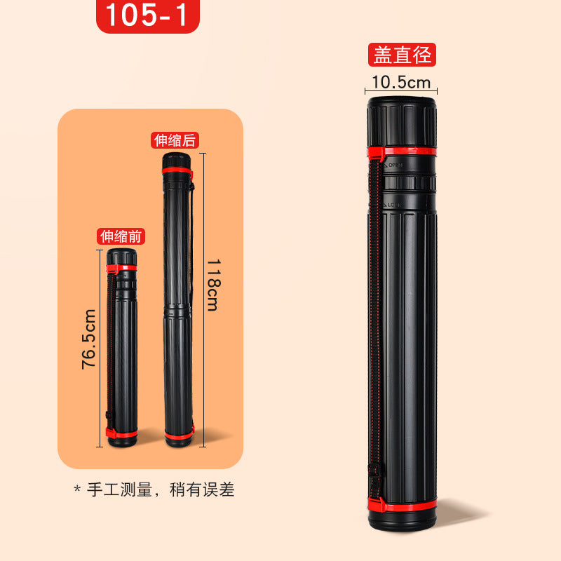 Portable Expandable Art Roll Storage Tube for Sketch Paper Art Roll Storage Tube Oasis Select Large Ф 10.5 * L77.2-118CM / A variety of optional