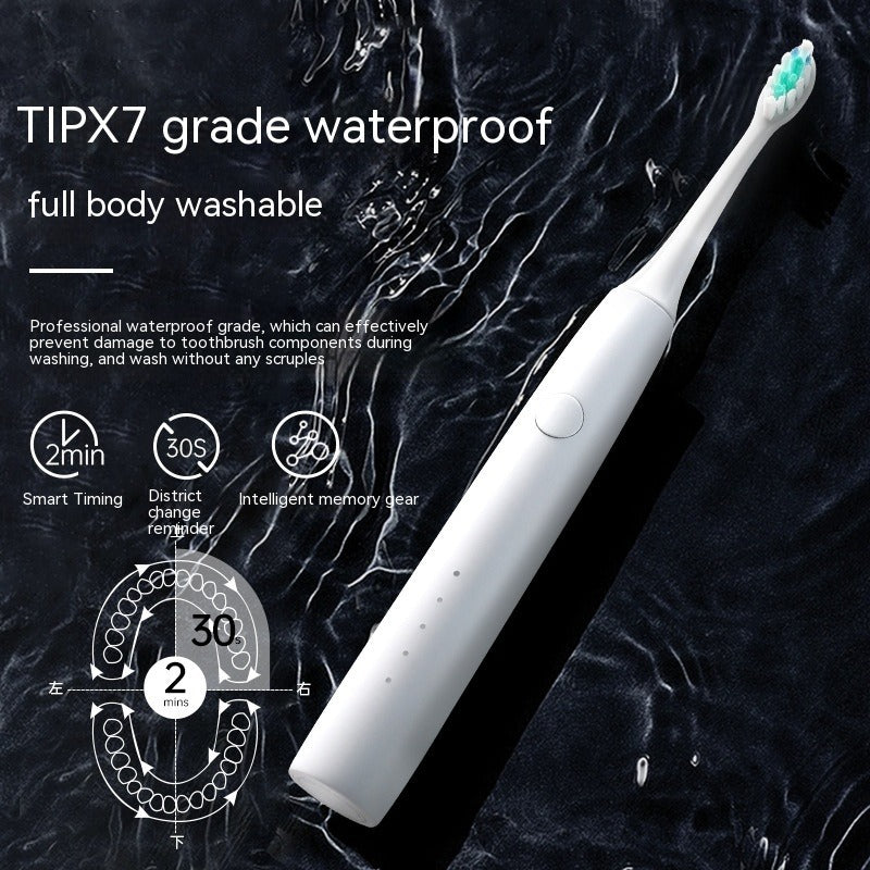 Smart Electric Toothbrush – IPX7 Waterproof, USB, 5 Modes Electric Toothbrush Oasis Select