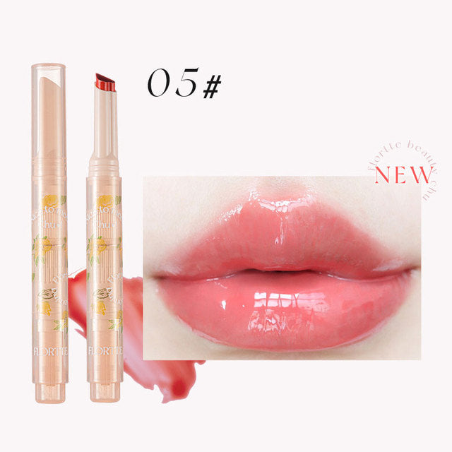 FLORTTE First Kiss Love Stick Lipstick Pen with Mirror Lipstick Pen Oasis Select 05