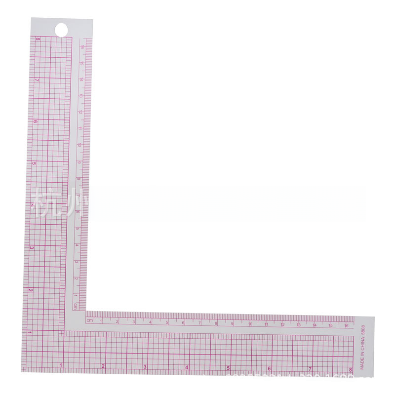 L-Shaped Measuring Ruler for Garment Pattern Design Garment Pattern Ruler Oasis Select