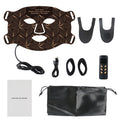 Photonic Silica Gel LED Facial Mask | Skin Rejuvenation Device LED Facial Mask Device Oasis Select Brown One Size