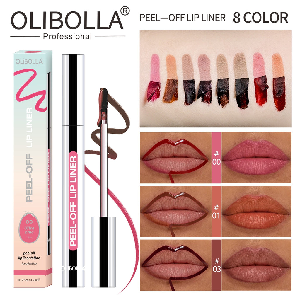 Waterproof Smudge-Proof Lip Liner Pencil | Long-Lasting Lip Liner Pencil Oasis Select