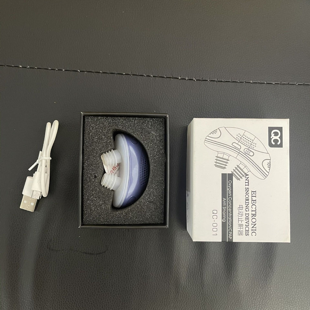 USB Nasal Breathing Appliance for Quieter, Restful Sleep Nasal Breathing Appliance Oasis Select First generation blue hard box First generation blue hard box