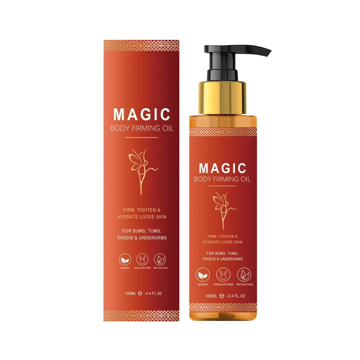Magic Luxury Body Oil – Nourishing Jojoba & Vitamin E Skin Oil Luxury Body Oil Oasis Select
