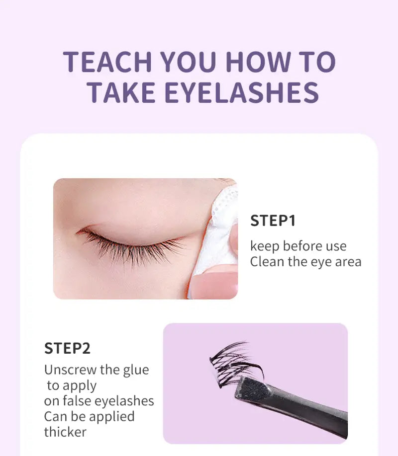 Manga Cluster Lashes – Wispy DIY Anime Cosplay Extensions Cluster Lash Extensions Oasis Select