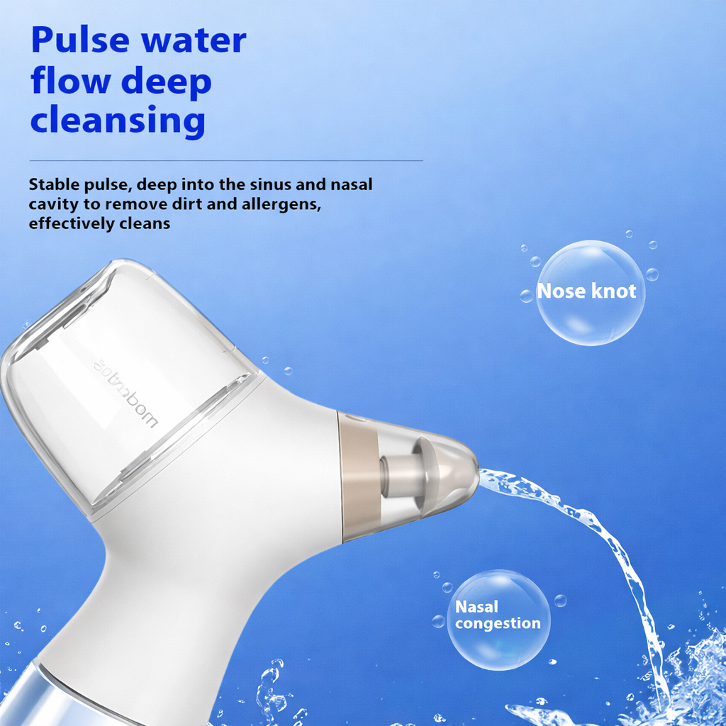 Pulse Electric Nasal Irrigator – Portable Nasal Wash Device Electric Nasal Irrigator Oasis Select