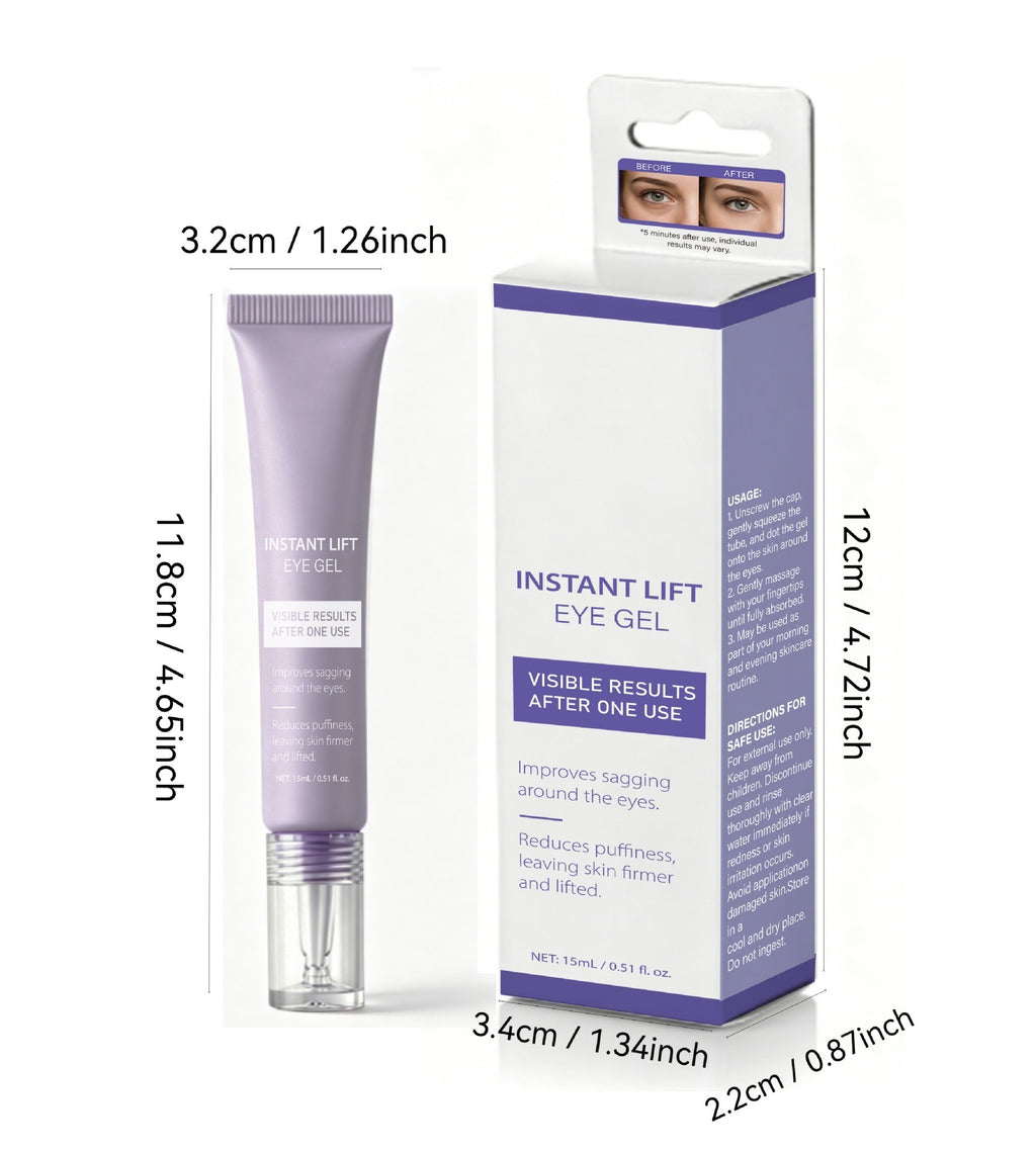 Instant Lifting Eye Cream Gel 15ml – Brighten & Firm Eye Cream Gel Oasis Select