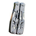 Stainless Steel 9-in-1 Multi-Tool Pliers for Camping & Hiking Multi-Tool Pliers Oasis Select Steel color