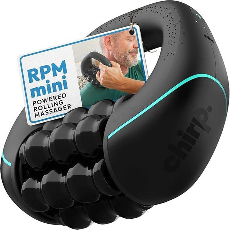 Mini Rolling Percussive Massager – 3-Speed Rechargeable Percussive Massager Oasis Select