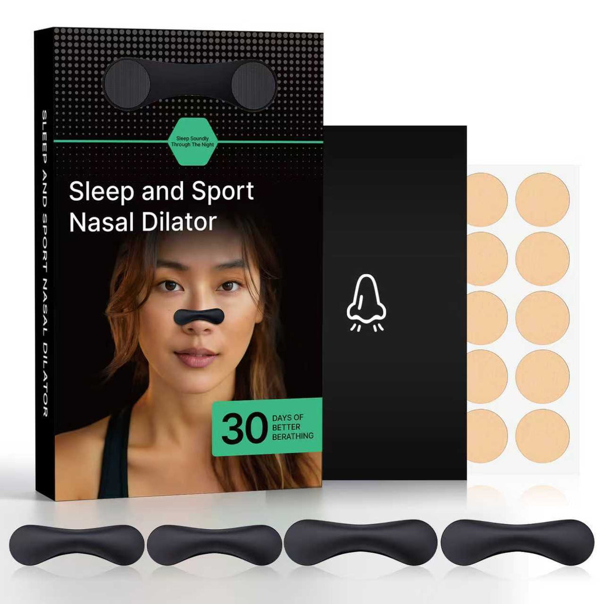 Silicone Nasal Dilator Strip | Nasal Expander for Better Airflow Nasal Dilator Strip Oasis Select