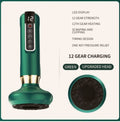 Electric Vacuum Cupping Massager with Infrared Heat & Gua Sha Vacuum Cupping Massager Oasis Select Green 12speed charging, USB