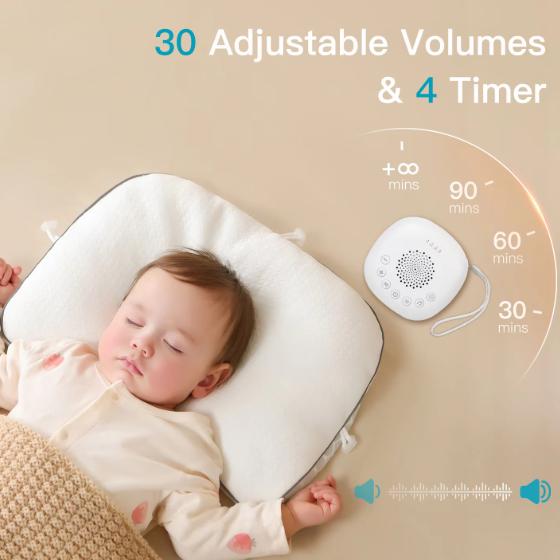 White Noise Sleep Aid Machine – Rechargeable with Timer White Noise Machine Oasis Select
