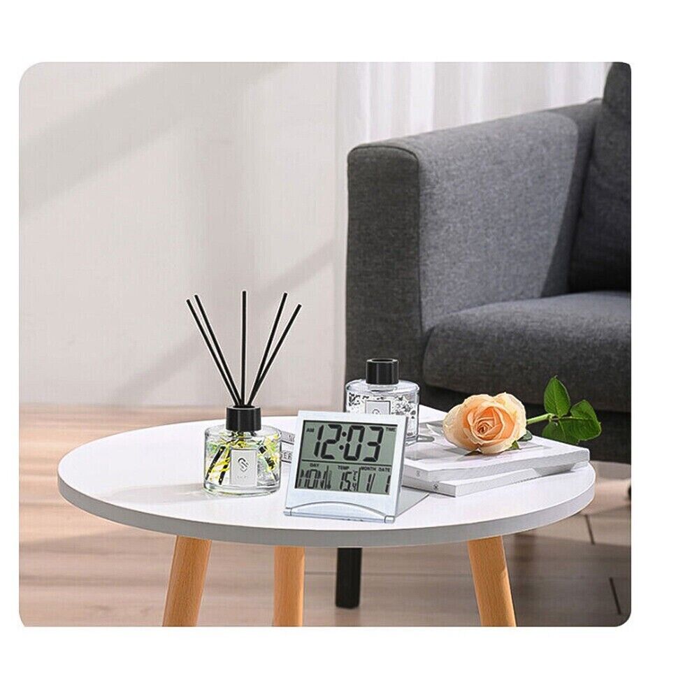Digital Travel Alarm Clock Foldable LCD Temperature Display Digital Alarm Clock Oasis Select