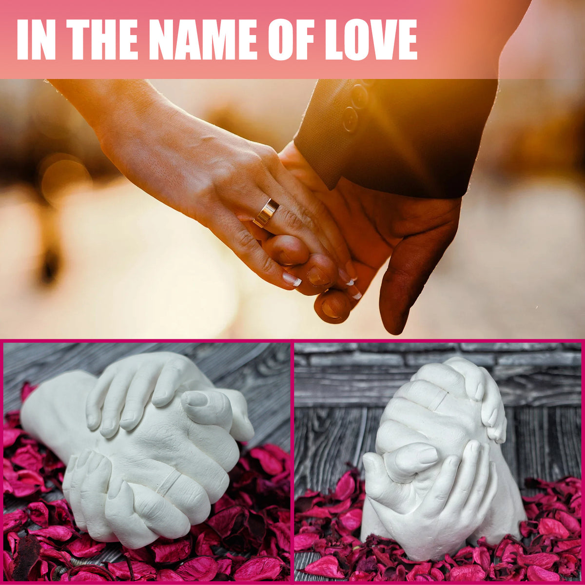 EELHOE 3D Hand Casting DIY Kit – Handmade Keepsake Gift Set Hand Casting DIY Kit Oasis Select