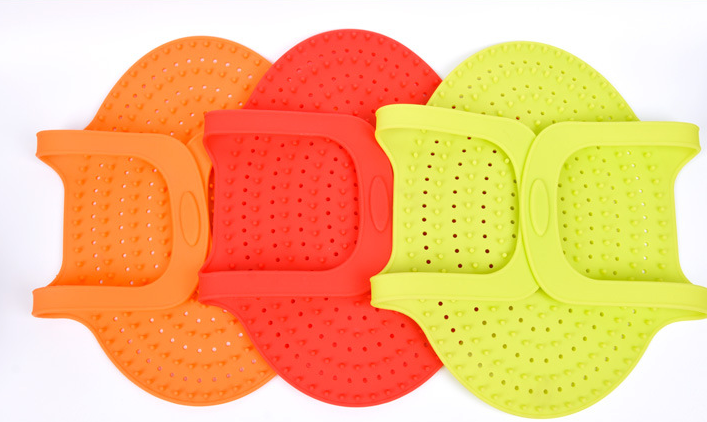 Creative Silicone Kitchen Tools – Strainer & Roasting Set Silicone Kitchen Tools Oasis Select Orange