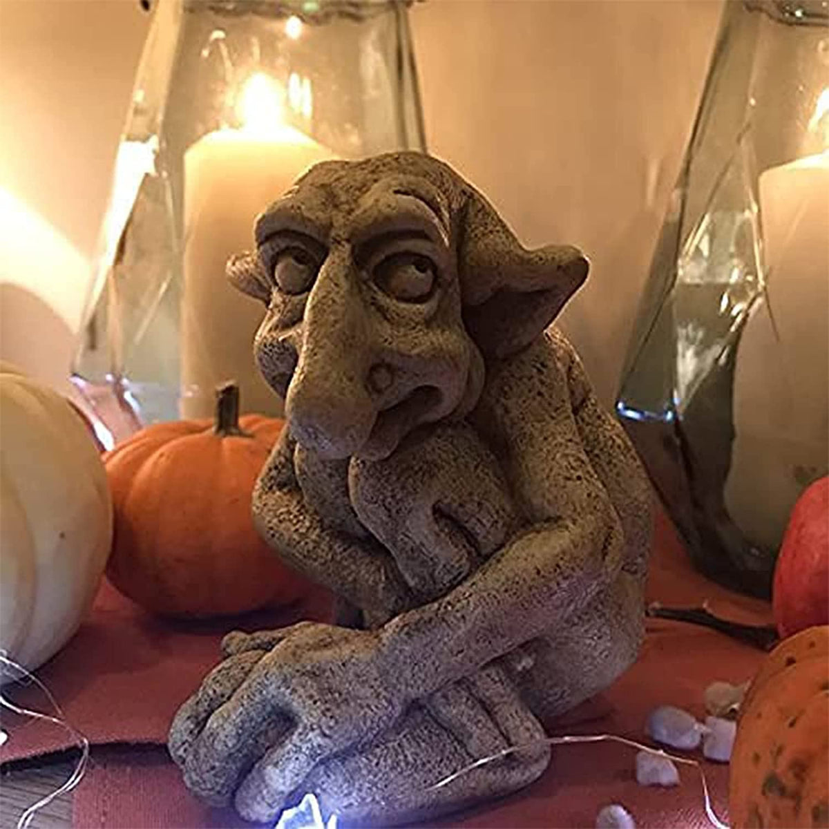 Gothic Troll Gargoyle Statue | Garden & Indoor Decor Garden Statue Oasis Select