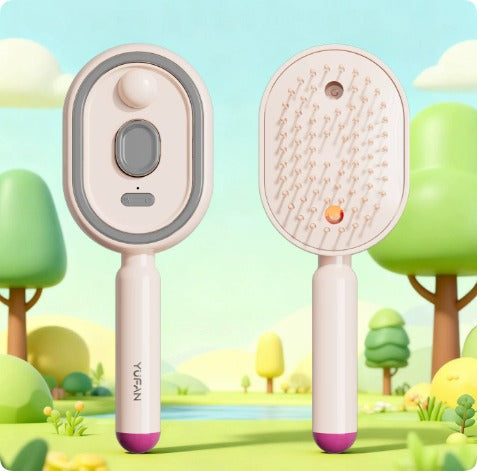 Electric Mist Spray Airbag Massage Comb Oasis Select Pink Upgraded version