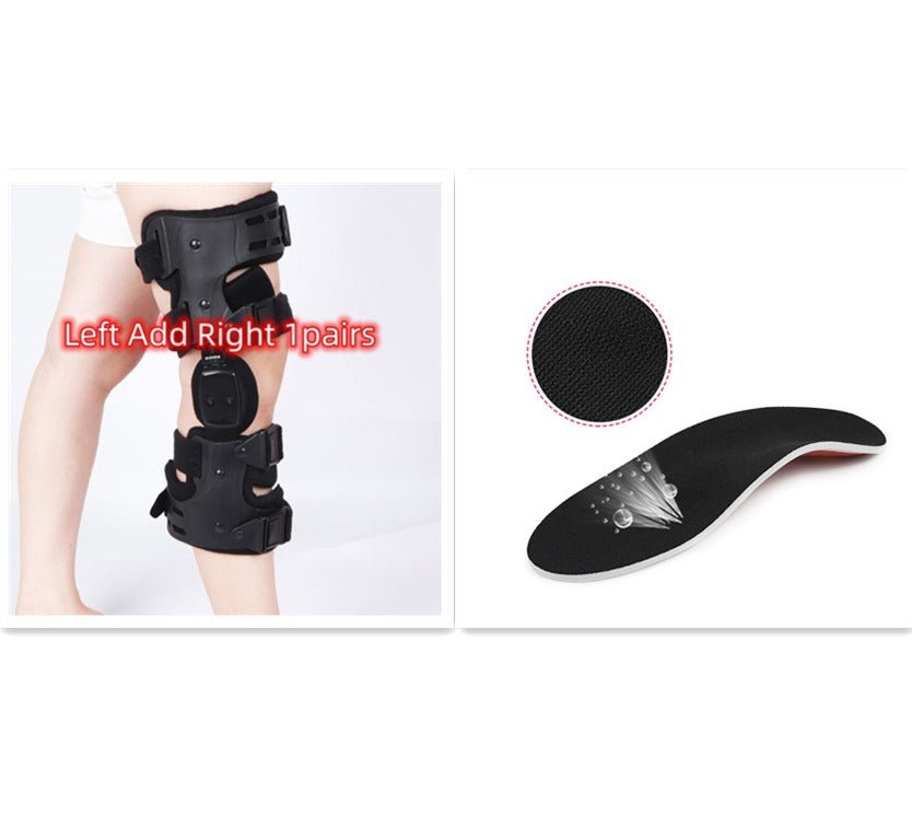 Lightweight Unilateral Knee Brace – Breathable Joint Support Knee Support Brace Oasis Select Black set Left Add Right