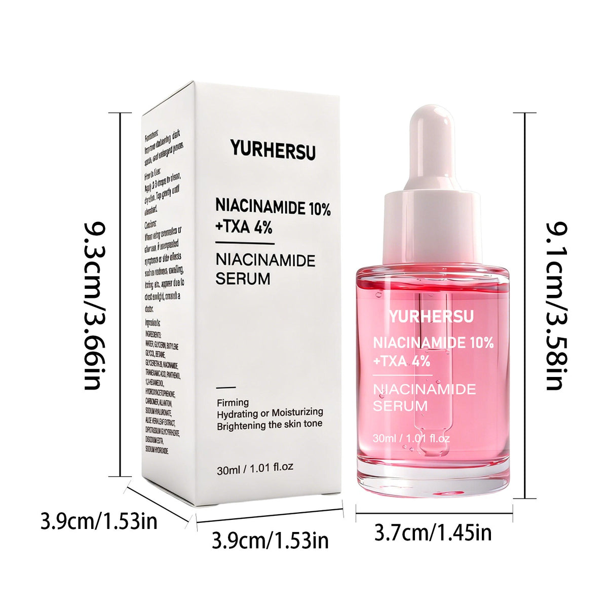 Niacinamide Hydrating Facial Serum 30ml | Brighten & Smooth Facial Serum Oasis Select