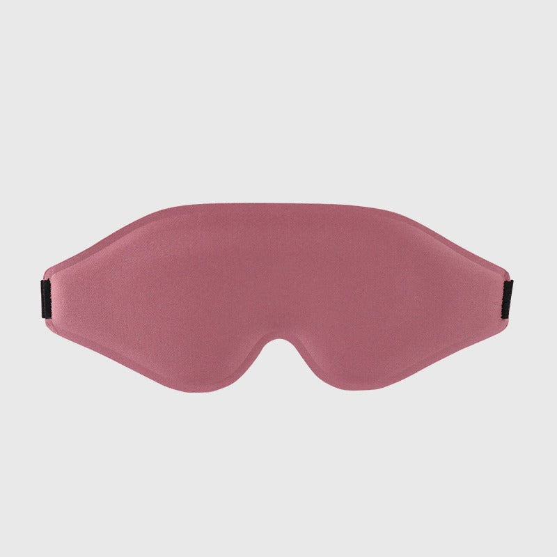 3D Contoured Blackout Sleep Mask | Deep Eye Socket Design Sleep Mask Oasis Select Pink Long