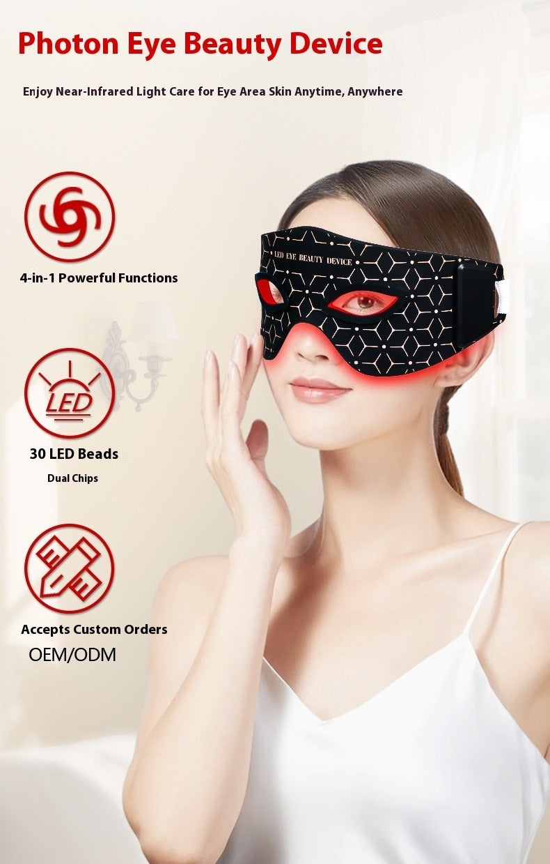 Silicone Eye Massager – Red Light & Infrared Therapy Device Eye Massager Device Oasis Select