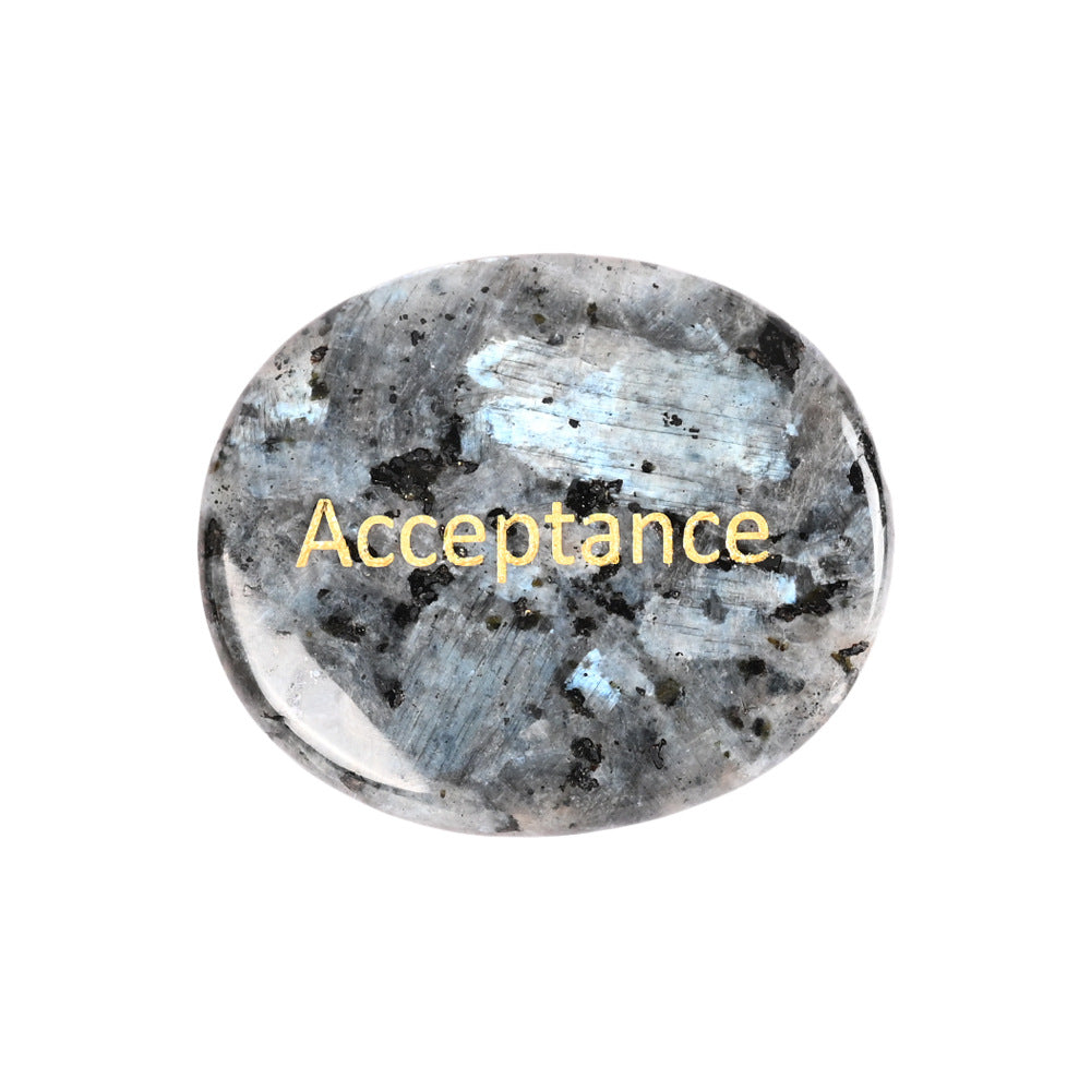 Natural Crystal Oval Gemstone Slabs – Polished Energy Stones Crystal Gemstone Slab Oasis Select 45*35*7mm Black Flash (Acceptance,)