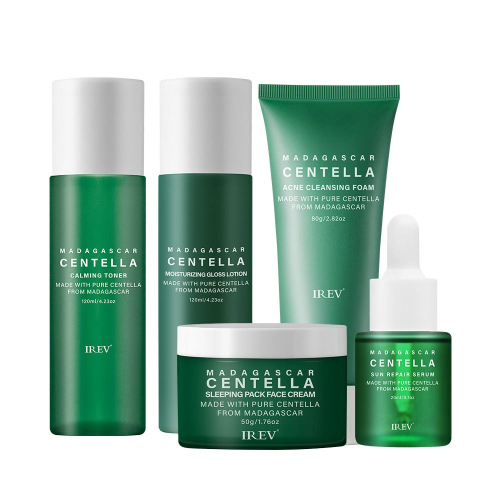 Snow Grass Facial Skincare Set – Toner, Serum, Cream & More Facial Skincare Set Oasis Select