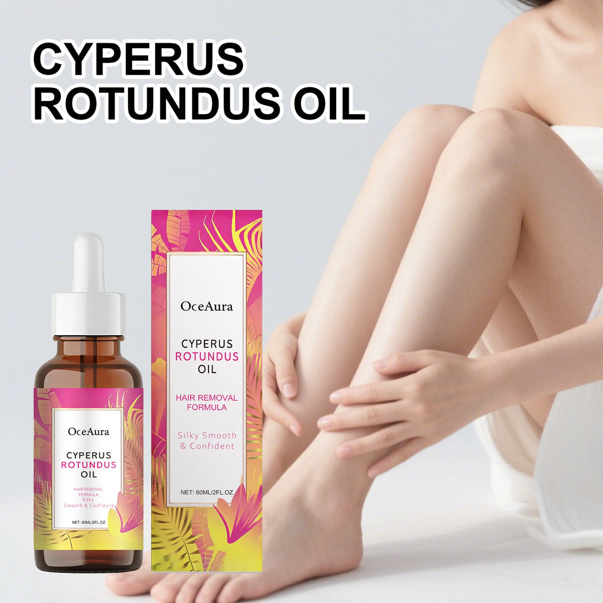 Hair Removal Soothing Essential Oil 60ml | Oasis Select Hair Removal Oil Oasis Select