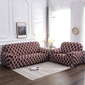 Elastic Floral Sofa Slipcover – Stretch Fit 2 & 3 Seater Cover Sofa Slipcover Oasis Select 2 Seater to fit