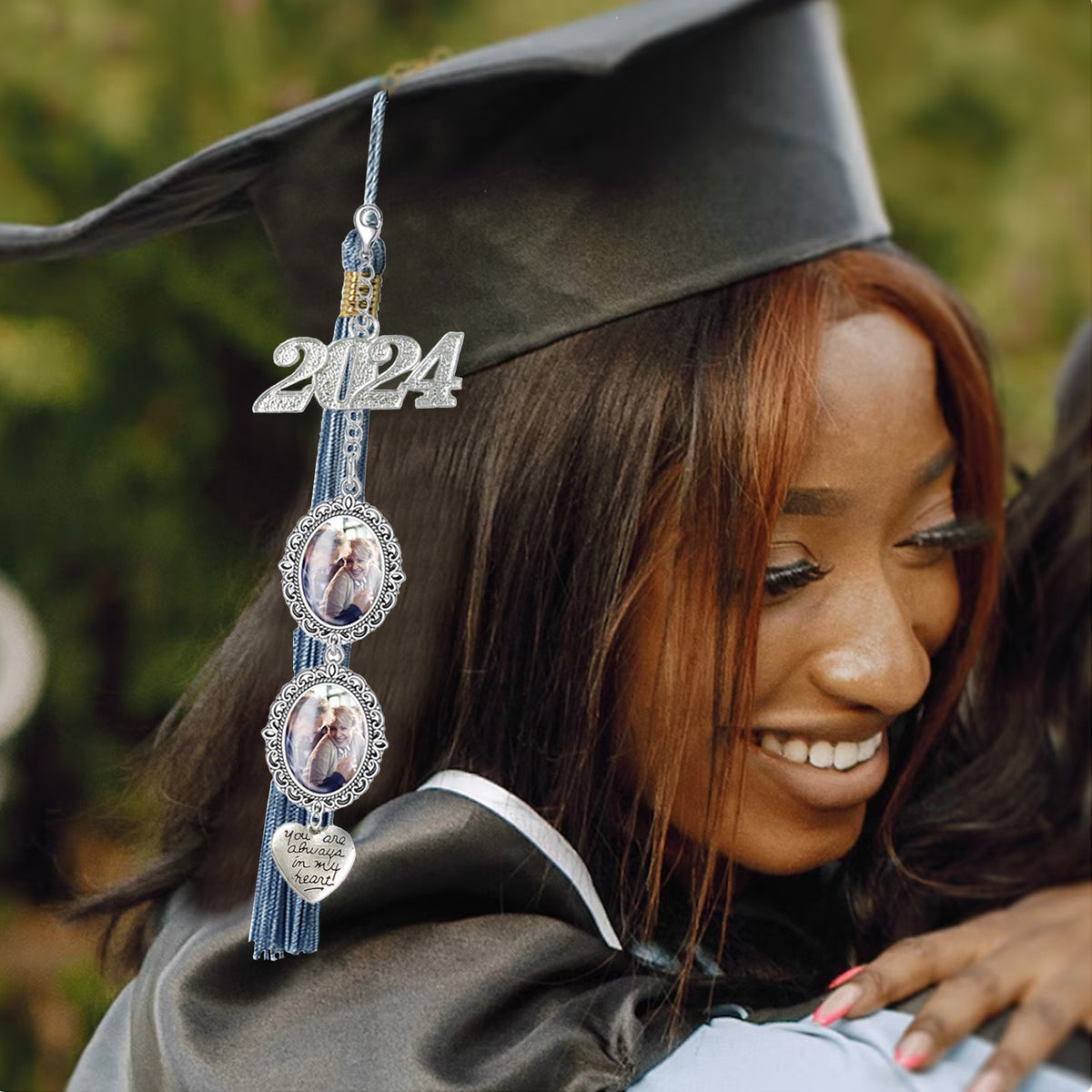 DIY 2024 Graduation Photo Frame with Tassels & Gems Graduation Photo Frame Oasis Select