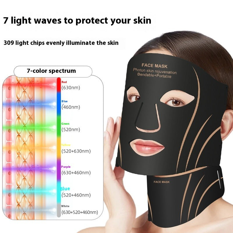 LED Red Light Silicone Facial Mask – 3 Modes | Oasis Select LED Facial Mask Oasis Select