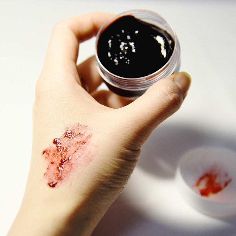 Fake Blood Gel for Face Painting, Halloween & Party Costumes Costume Makeup Gel Oasis Select