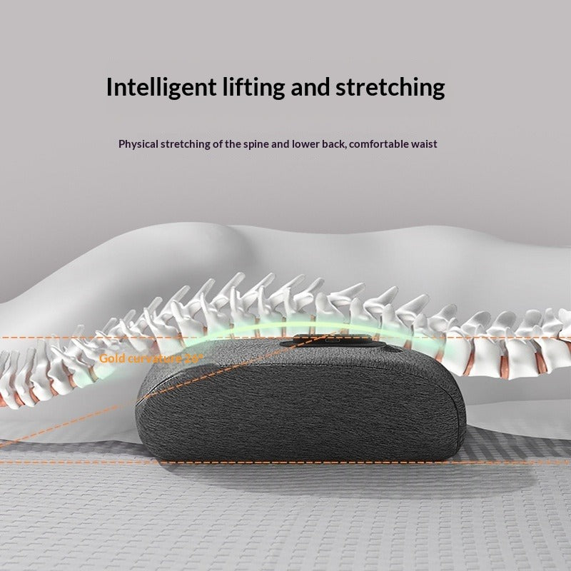 Memory Foam Airbag Lumbar Cushion with 3 Massage Modes Massage Lumbar Cushion Oasis Select