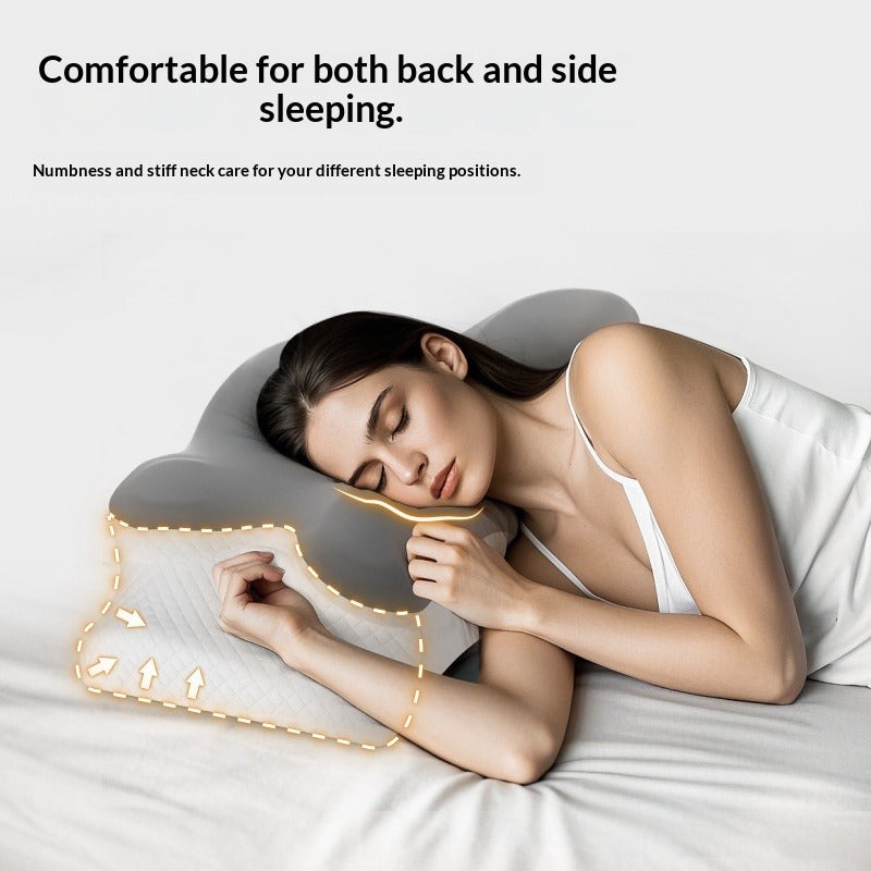 Slow Rebound Memory Foam Pillow – Ergonomic Cervical Support Memory Foam Pillow Oasis Select