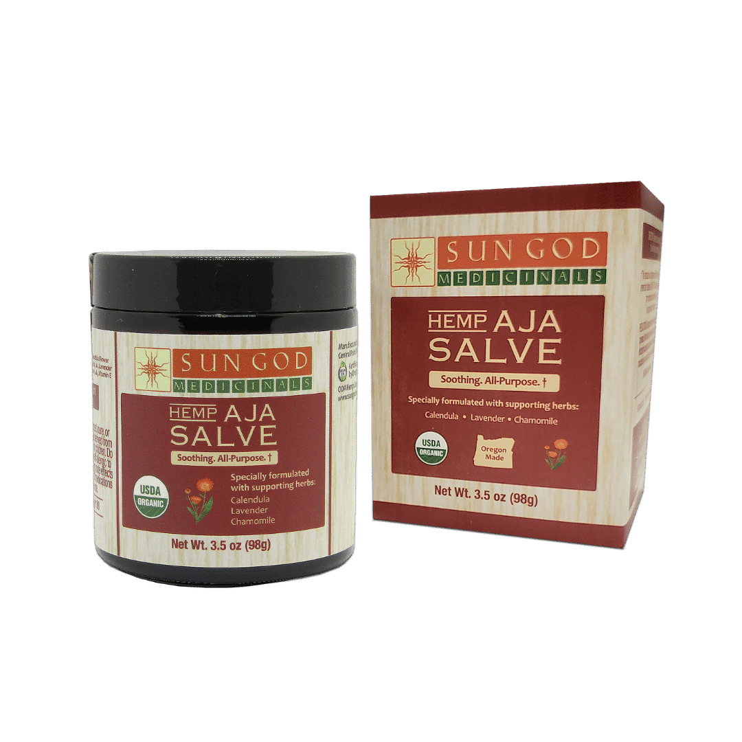 Organic Hemp Salve with Calendula & Lavender – 3.5 oz Hemp Body Salve Oasis Select
