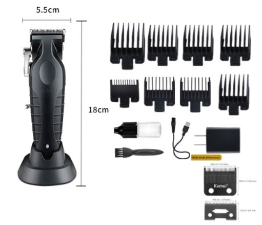 USB Rechargeable Hair Clipper – Engraving Oil Head & Base Hair Clipper Oasis Select Standard 2296 with blade