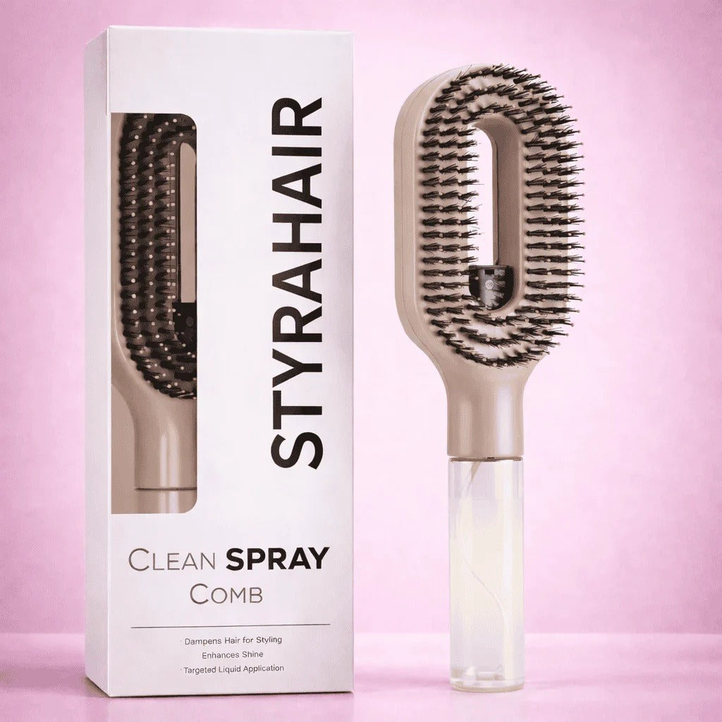 Sleek Hair Spray Comb – Tame Flyaways, 7 Colors | Oasis Select Hair Styling Tool Oasis Select Caramel Color One Size
