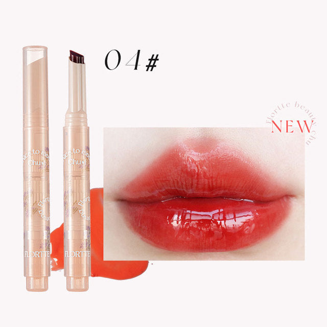 FLORTTE First Kiss Love Stick Lipstick Pen with Mirror Lipstick Pen Oasis Select 04