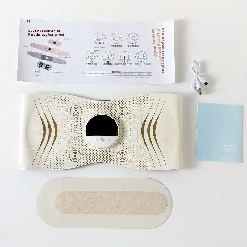 Rechargeable Microcurrent Massage Belt | 4 Intensity Levels Microcurrent Massage Belt Oasis Select
