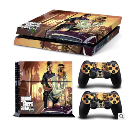 Custom PS4 Console Stickers | GTA Designs & Personalized Skins Console Skin Sticker Oasis Select 17