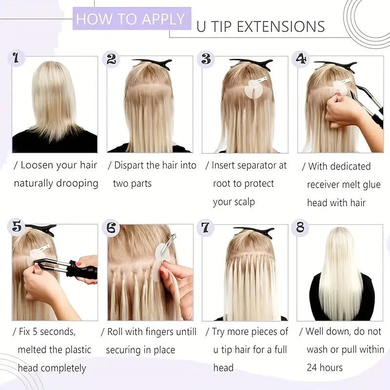 Human Hair Extensions – Natural Straight, All Colors & Lengths Human Hair Extensions Oasis Select