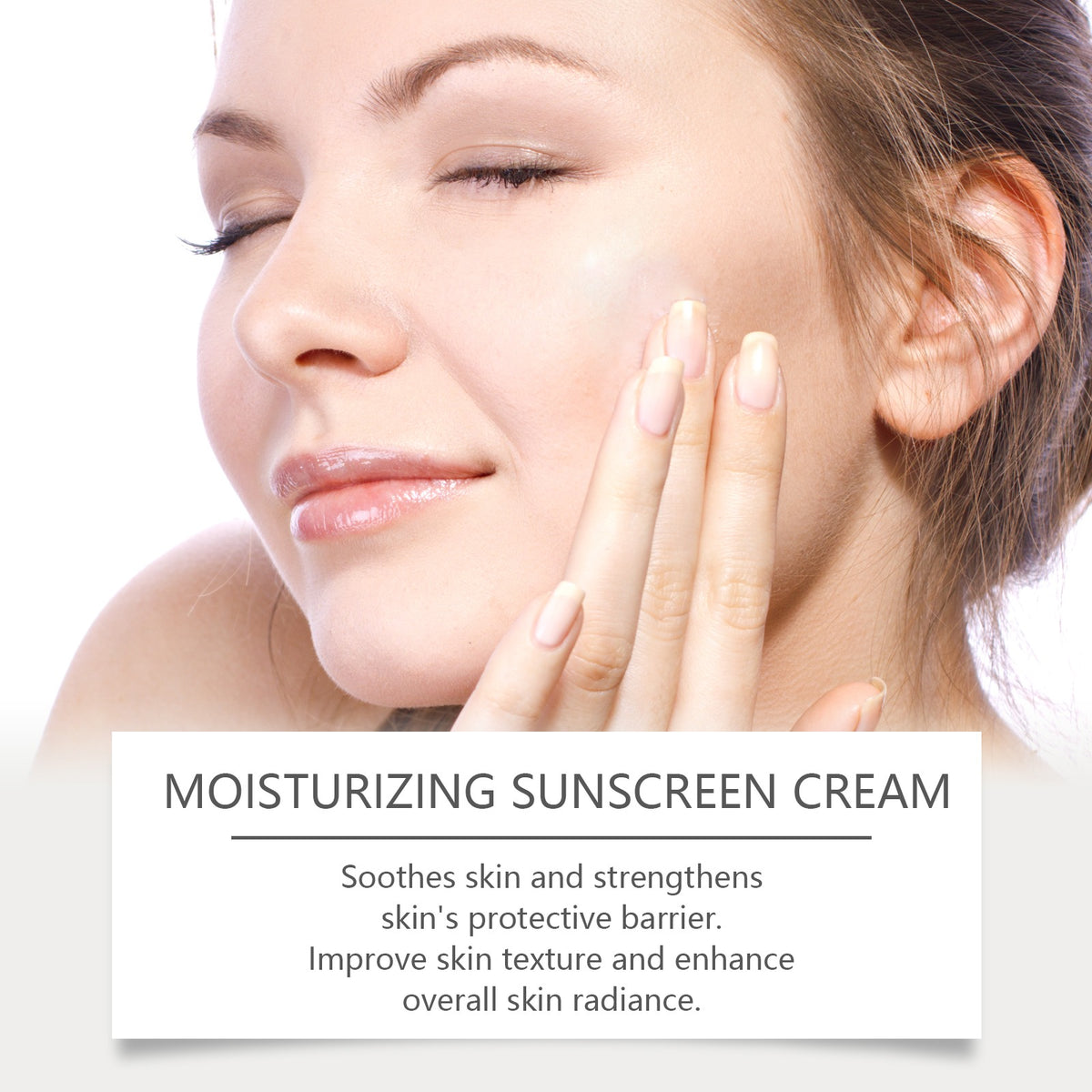 Moisturizing Protective Cream – Cucumber & Titanium Dioxide Facial Moisturizer Cream Oasis Select