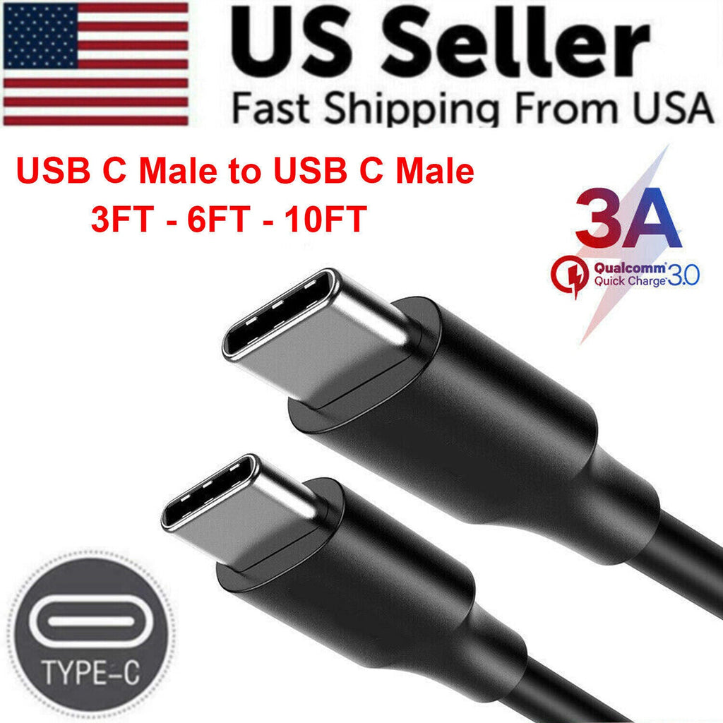 USB-C to USB-C Cable 60W Fast Charging | Nylon Braided USB-C Charging Cable Oasis Select