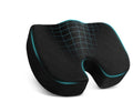 Gel Memory Foam Hip Cushion – Ergonomic Seat Support Seat Cushion Oasis Select Black 45X35X7cm