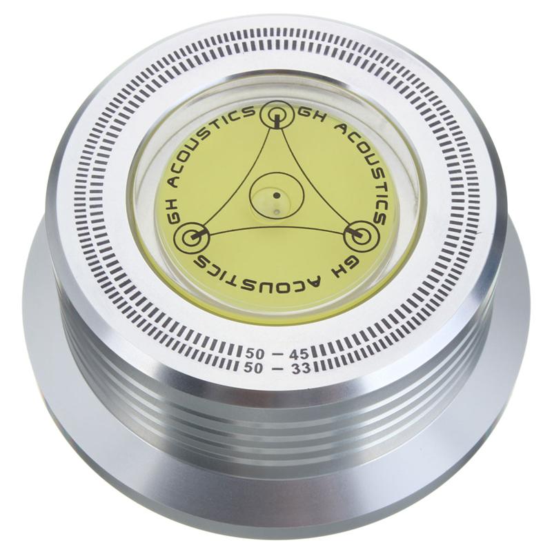 LP Record Stabilizer with Level & Speed Gauge | Turntable Turntable Stabilizer Oasis Select